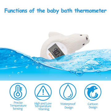 Doli Yearning Upgrade Baby Bath Thermometer Room Temperature| Water Thermometer|Kids' Bathroom Safety Products| Baby Bath(Seal S