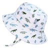 Jan & Jul Foldable Baby Boy Dinosaur Bucket Hat With Uv Protection (S: 0-6 Months, Dino)