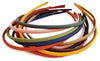 Annacreations 12 Pcs Fashion Plastic Matte Elastic Hair Bands Wavy Hair Comb Headband For Women  Multicolour