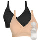 4How Pumping Bra Hands-Free, Breast Pump Bra,Nursing Bras For Breastfeeding,Adjustable Breast-Pumps Holding And Nursing Bra Blac