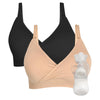4How Hands-Free Breast Pump Bra, Nursing Bra With Adjustable Breast Pumps Holding