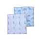 Junior Drive  Cotton Muslin Baby Swaddle Blanket (White)