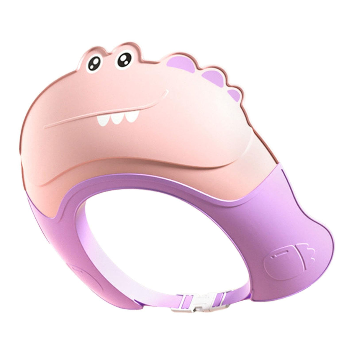 SECRET DESIRE Baby Shower Cap Cute Alligator Shape Washing Hair Soft Shower Visor for Baby Pink|Baby|Bathing & Grooming|Bathing 