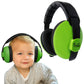 Friday 7Care Baby Ear Protection Noise Cancelling Headphones For Ages 0-24 Months, Green
