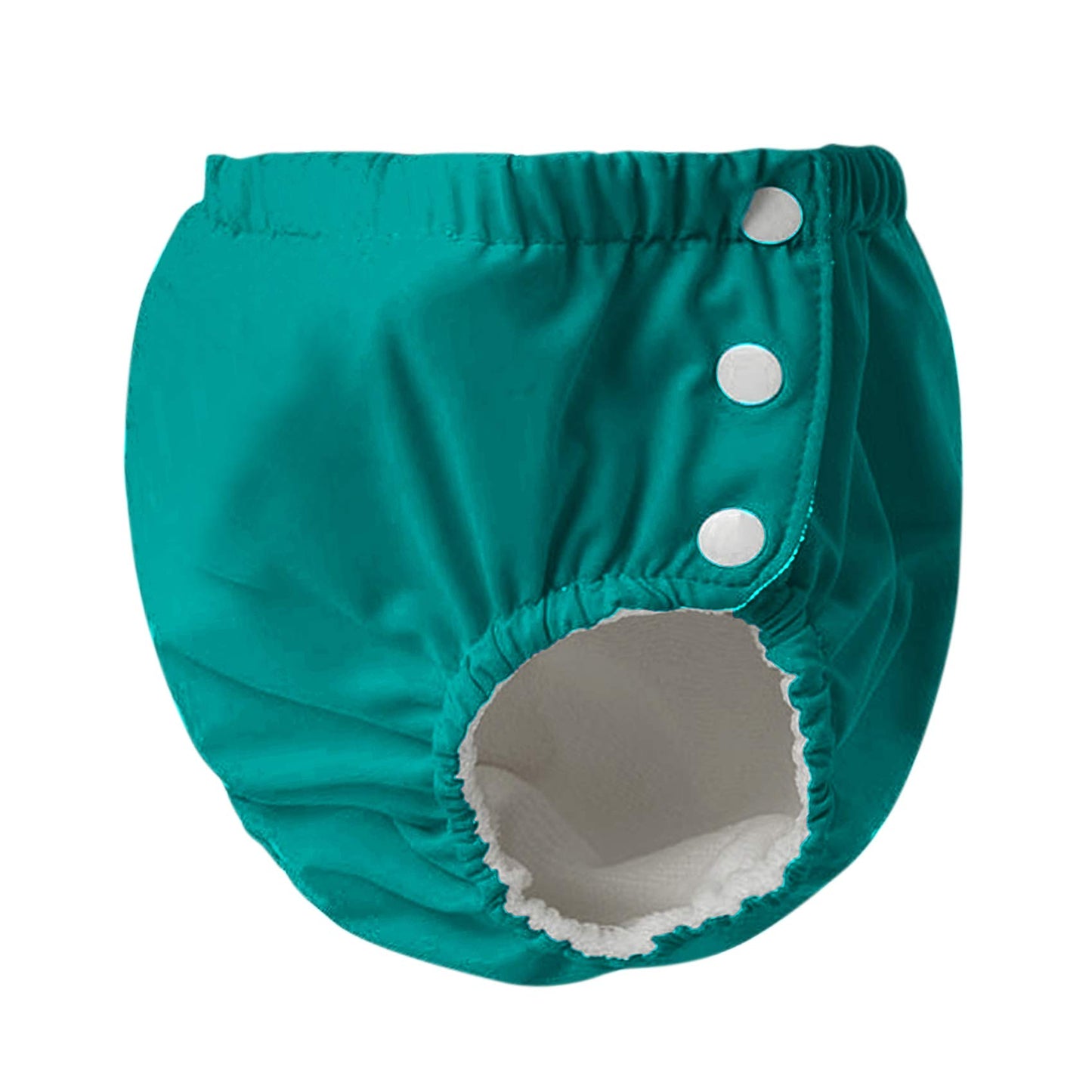 Durio Reusable Swim Diapers Washable Baby Swim Diaper Unisex Infant Toddler Swimming Diapers B Green & Blue 3-6 Months