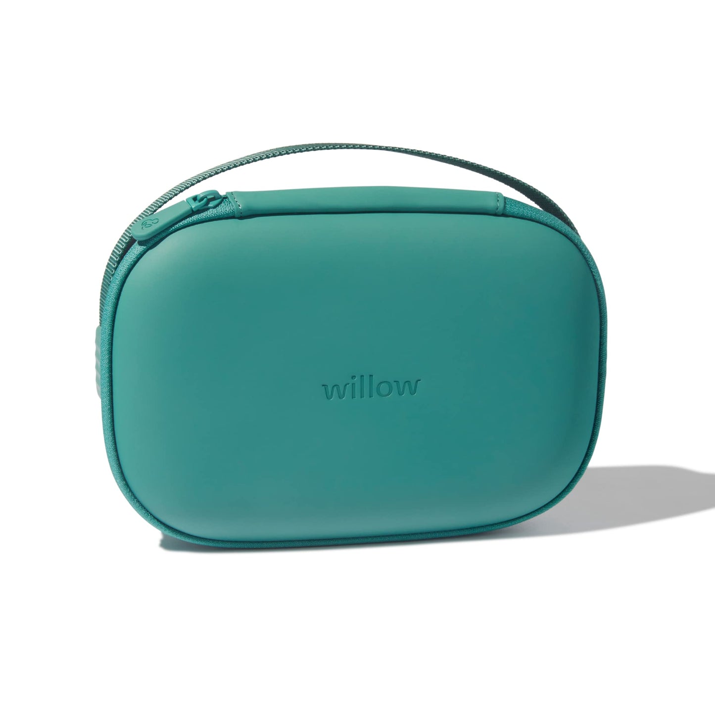 Willow Breast Pump Carrying Case, Teal, Use with Hands Free Wearable Breast Pumps, Ultra Durable Hard Shell Breast Pump Case wit