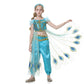 Dressy Daisy Arabian Princess Costume Halloween Party Fancy Dress Up Belly Dance Wear Outfit For Little Girls Size 8, Style G