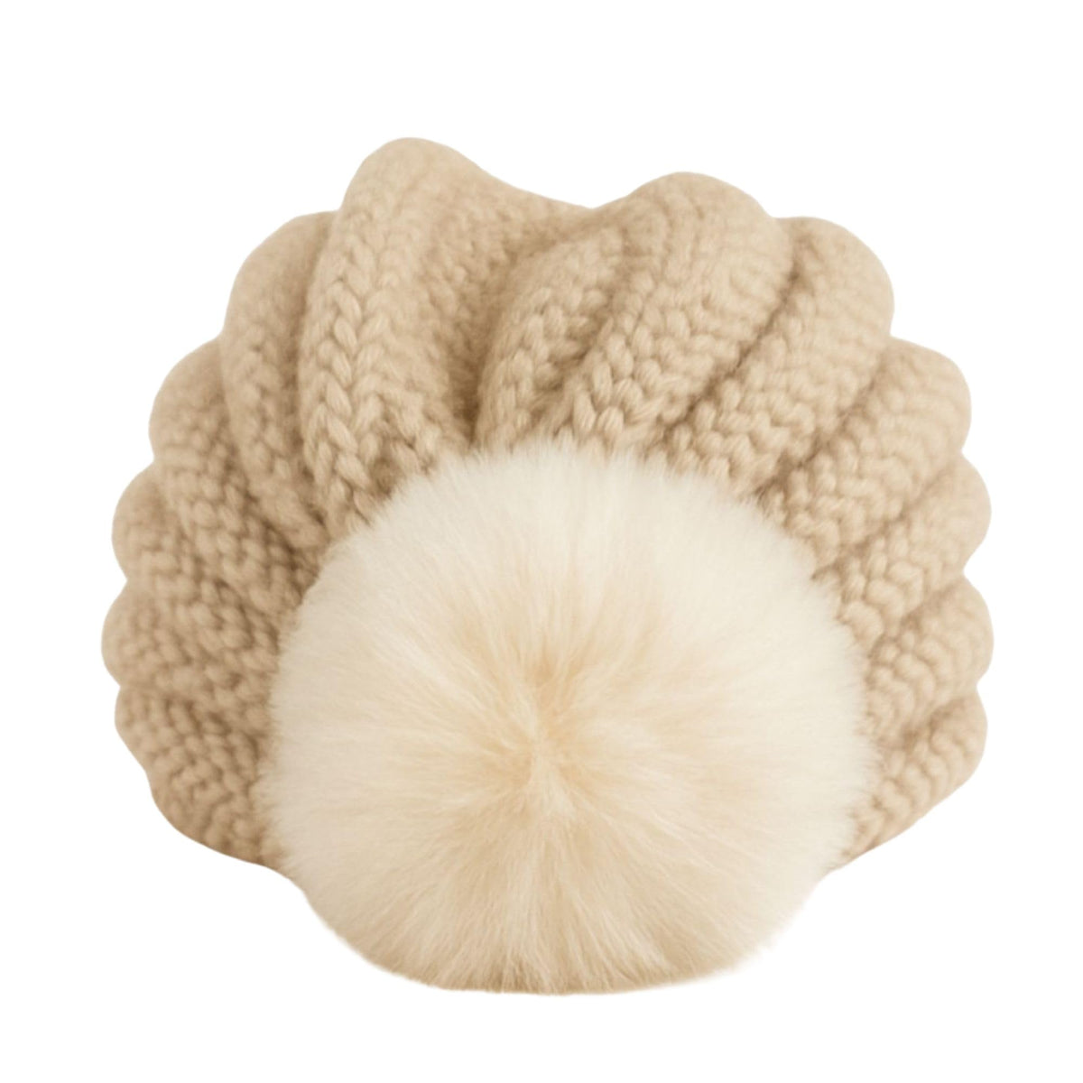 The Little Lookers Turban Flower Cap For Baby Girl | Headwear, Autumn And Winter Supplies | Turban Hat | Unisex Kids Knitted Hat