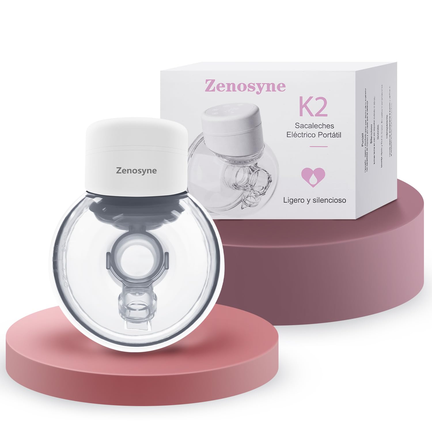 Electric Breast Pump, LCD Display, 4 Modes with 12 Suction Levels, Rechargeable Wireless Design, Hands-Free Wearable Breast Pump