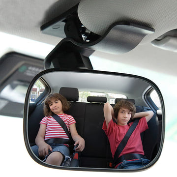 Automotive Interior Rearview Baby Mirror right Wide Angle Convex Mirror for Infant Toddler Child Children Backseat Adjustable Re