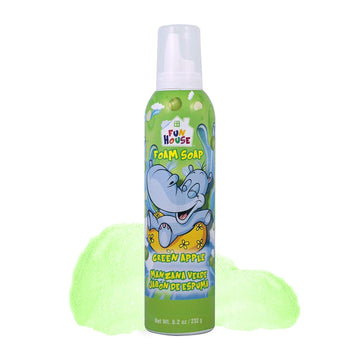 Moneysworth & Best Fun House Kids Foam Soap Green Apple, 8.2 fl. oz, 1 Pack