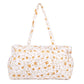 MomS Home New Born Baby Organic Cotton Travel Bag Diaper Multipurpose Carry Bags For Mothers | Pack 1 | Blossom