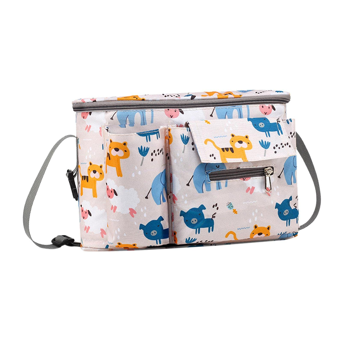 ATORSE Universal Stroller Organizer Multi Pockets Spacious Easy Installation Animal|Baby | Strollers & Accessories | Stroller Ac