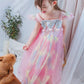 Dressy Daisy Girls Unicorn Birthday Party Rainbow Princess Costume Pageant Fancy Tulle Dress Size 10-12