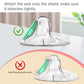 Tbuymax 4 Pc Pump Seals Compatible With Elvie Wearable Breast Pump Parts, Silicone Membrane Diaphragm Compatible With Elvie Pump