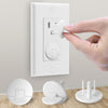 Outlet Covers Baby Proofing White - Probebi 38 Pack Plug Covers For Electrical Outlets, Child Proof Socket Covers, Baby Safety P