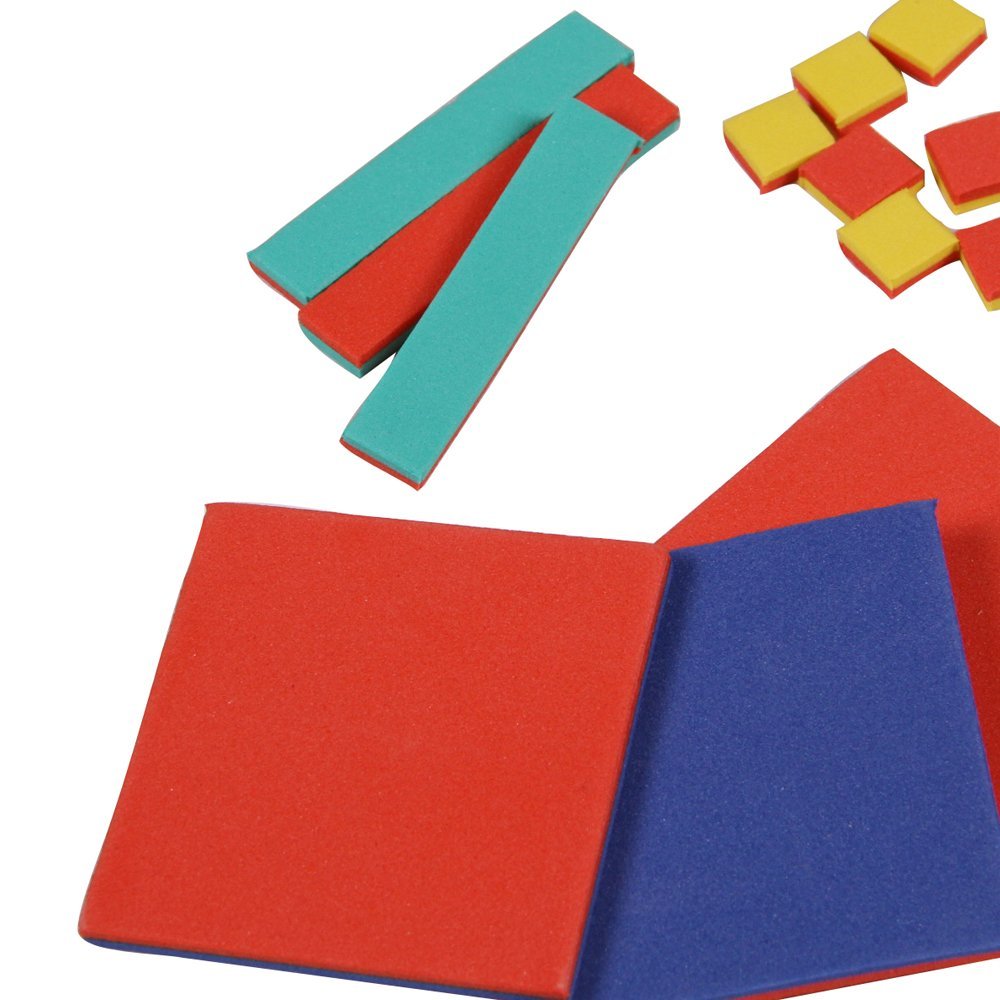 hand2mind Foam Algebra Tiles Class Set, Algebra Manipulatives, Algebra Tiles X and Y, Linear Algebra, Algebra Tools, Tiles Learn