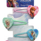 Frozen Glitter Snap Clips