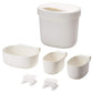 Ikea ONSKLIG Stor Baskets Changing TBL Set of 4, White