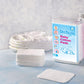Destalya Baby Cotton Pads For Diaper Change | 360 Count | Soft Large Squares For Sensitive Skin | Lint-Free | 100% Cotton (Maxi