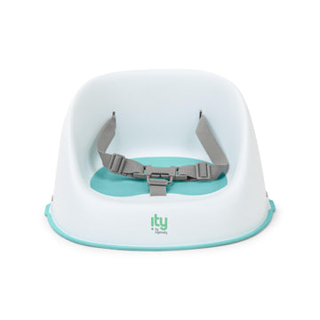 Ingenuity: Ity By Ingenuity Simplicity Seat Easy-Clean Baby Booster Feeding Chair, 3-Point Harness, Washable Removable Straps -