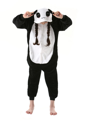 Atoz Onesie For Kids, Animal Pajamas Halloween Cosplay Costume For Girls Boys, Panda 4-5T