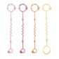 Rtmok Toy Straps For Baby, Silicone Setpacifier Clip,Applies To Car Seat Toy,Teether Toy,High Chair,Stroller Accessories,Baby To
