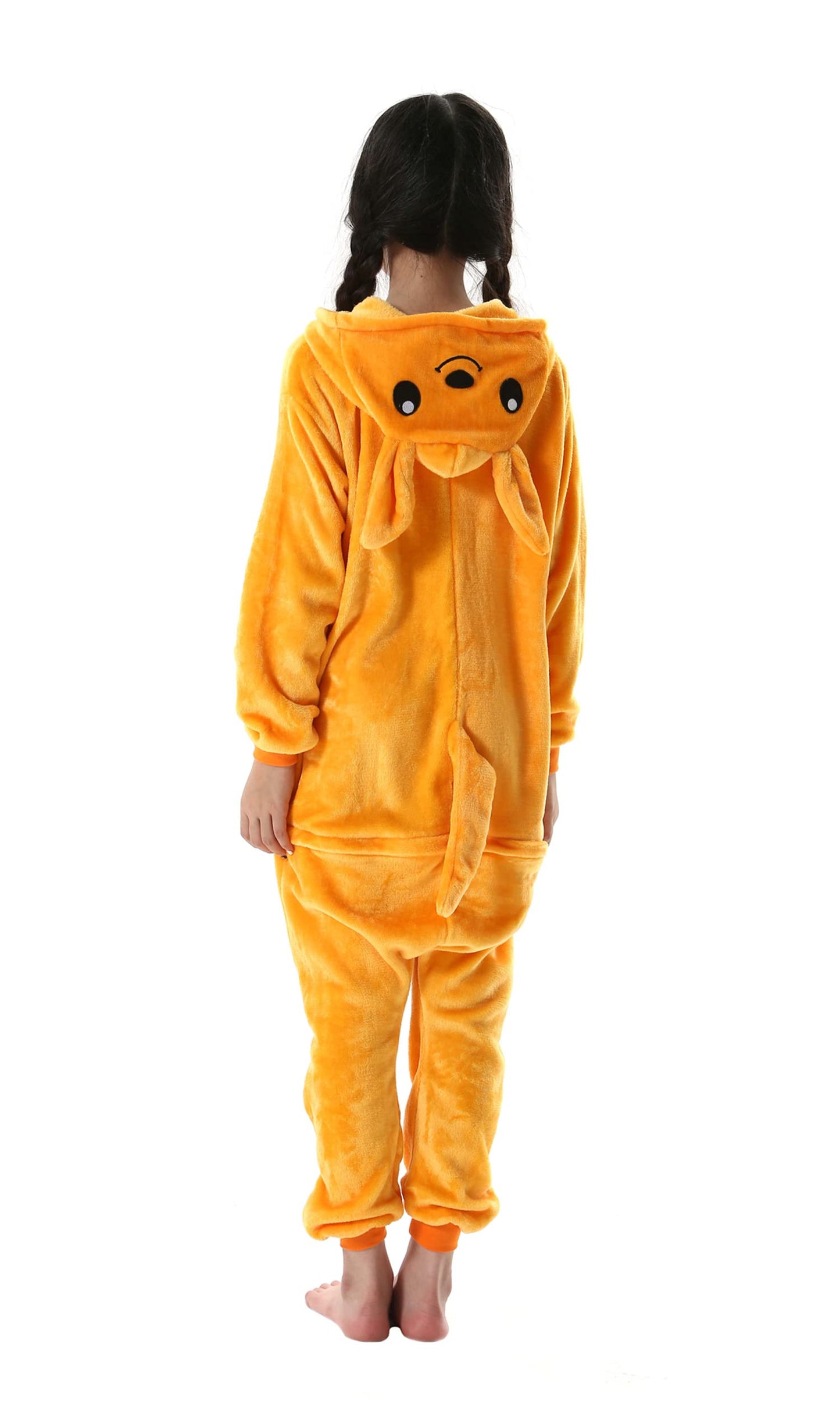 Atoz Onesie For Kids, Animal Pajamas Halloween Cosplay Costume For Girls Boys, Kangaroo 6-7Y