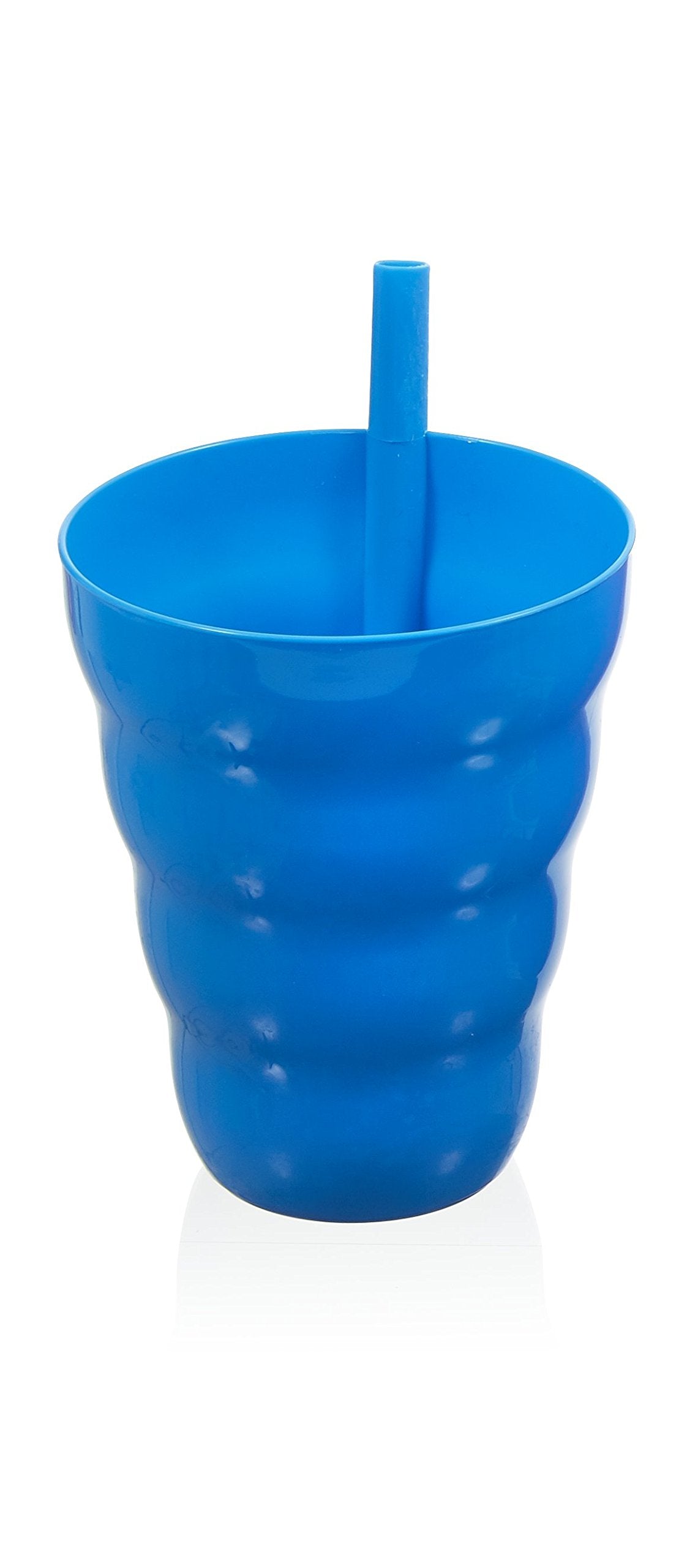 Sip - A - Cup, With Built-In Straw - Colors Vary - Qty:1