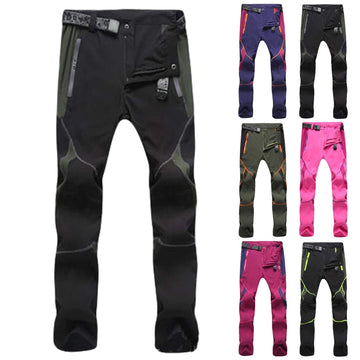 cllios Women Waterproof Hiking Pants Lightweight Stretch Pants Quick Dry Pants Unisex Pants Adults Outdoor Sports Travel Pants S