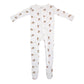Lion Footie For Baby - 95% Viscose From Bamboo, 5% Spandex - Soft Newborn Sleepwear, Baby Pajamas, Unisex Baby Clothes, Zipper R