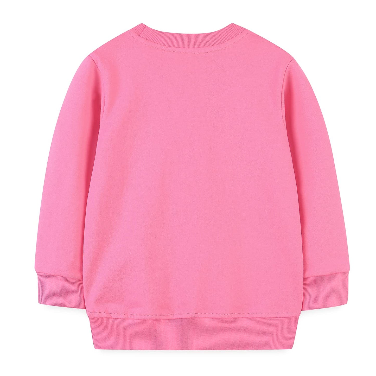 Mrocioa Valentine'S Day Outfit Alphabet Abc I Love U Shirt Girls Sweatshirt Kids Long Sleeve Heart Tops Pink 5 6 Years