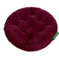 NEXT GO Yoga Meditation Pooja Living Room Balcony Swing Pad Jhula Velvet Floor Cushion Pillow ( 64 x 64 cm ) (Indian Maroon, 24