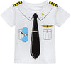 Cosland Toddler Halloween Shirt Baby Boys Pilot T-Shirt 2T