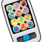 Fisher-Price Baby & Toddler Toy, Laugh & Learn Smart Phone, Gray with Lights & Educational Music for Infants Ages 6+ Months