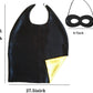 Aicoc Capes And Masks For Kids Double Side Dress Up Costumes Christmas Halloween Cosplay Gift For Boys Girls