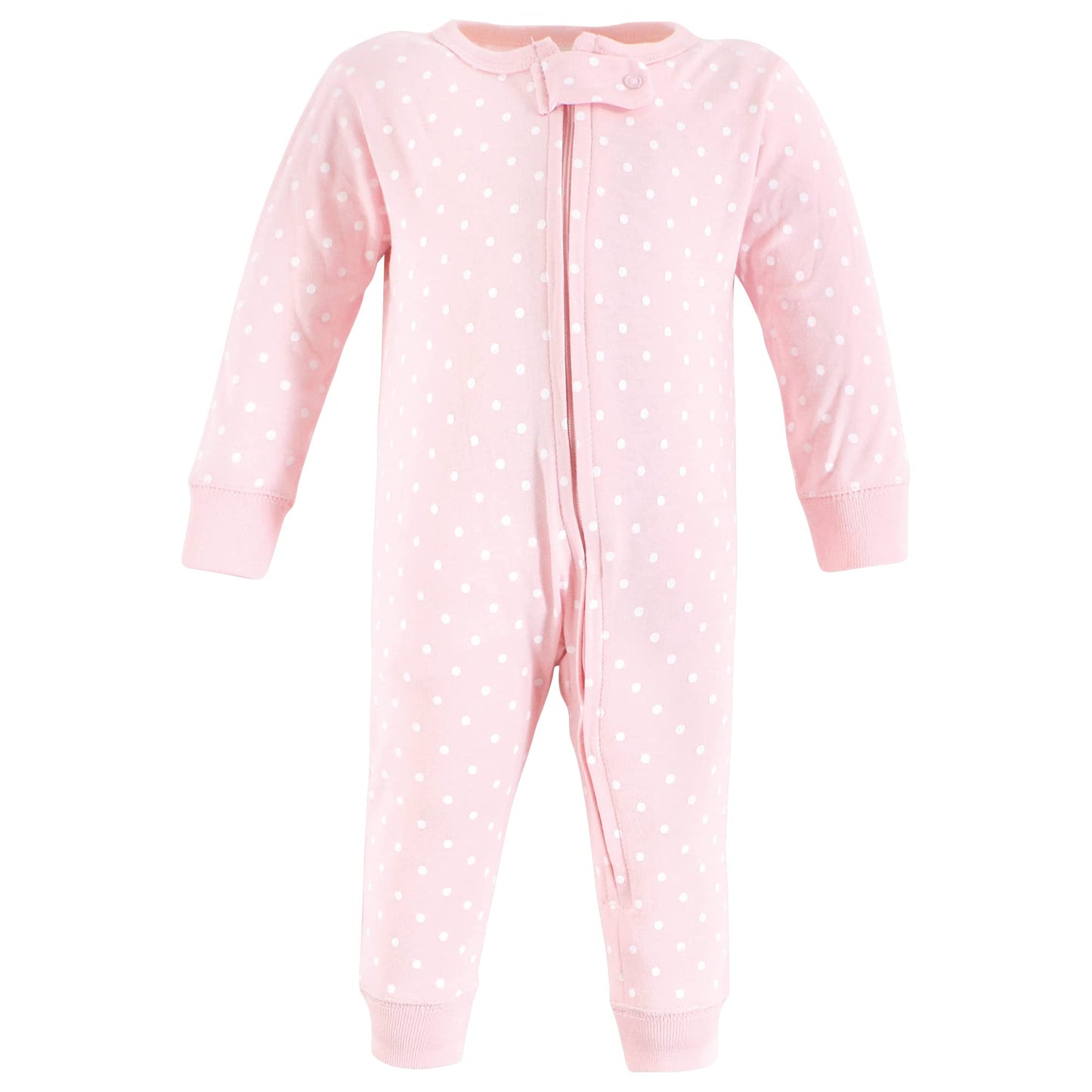 Hudson Baby Baby Cotton Sleep And Play, Girl Arctic Animals, 0-3 Months
