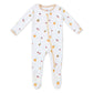 Peaches Footie For Baby - 95% Viscose Made From Bamboo, 5% Spandex - Imported (9-12 Months)
