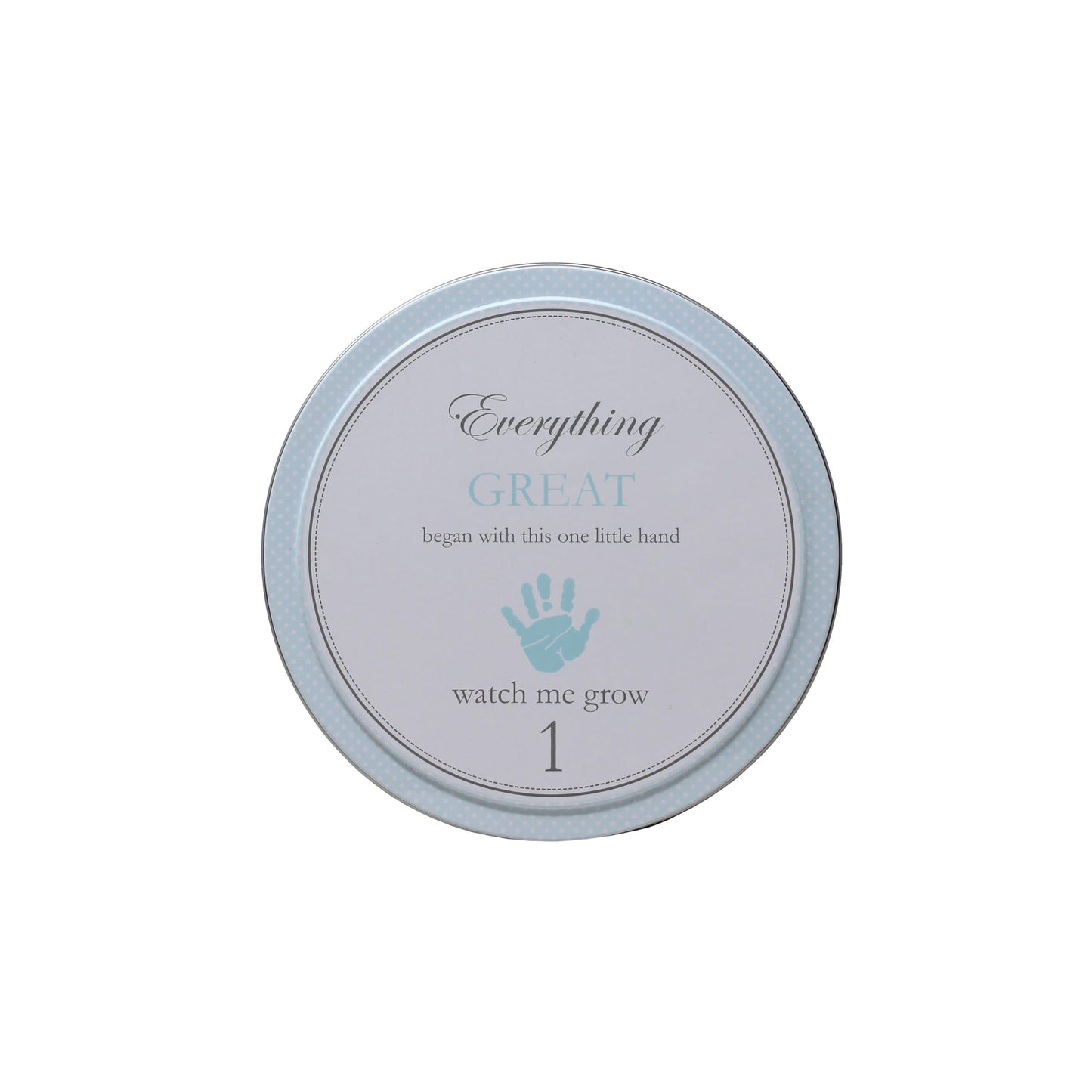 Child To Cherish Handprints Tower Of Time Kit, Blue