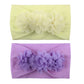 Wzt Stretchy Knot Nylon Baby Headbands For Newborn Baby Girls Infant Toddlers Kids Bows Child Hair Accessories