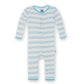 Kickee Pants Little Boys Print Fitted Coverall- Boy Desert Stripe, 12-18 Months