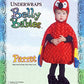 Toddlers Cute Parrot Costume for Halloween and Dress Up - Parrot Belly Babies