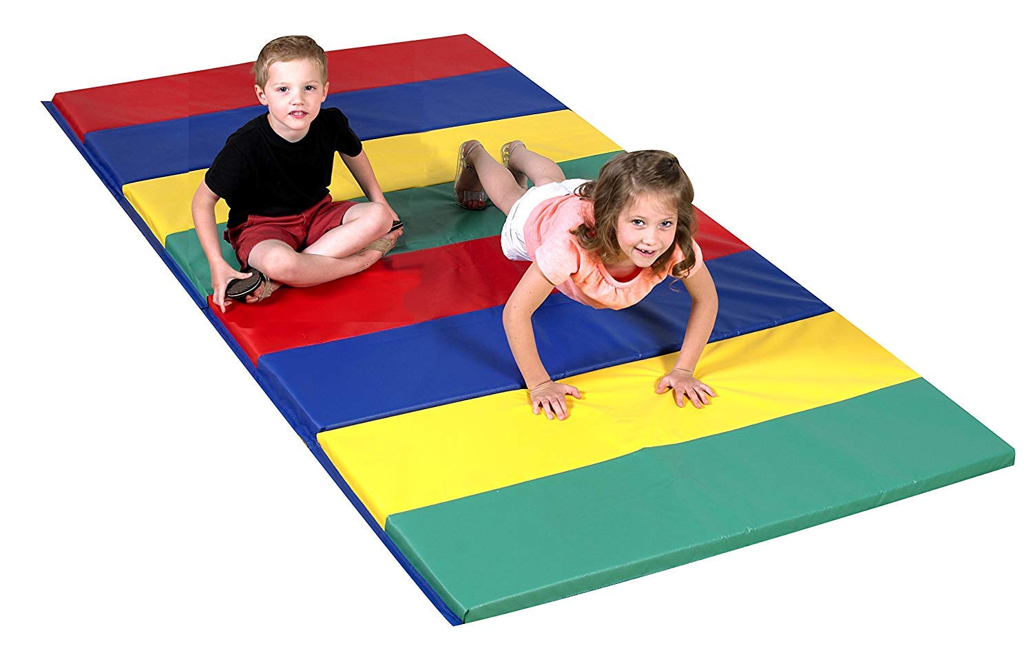 Children'S Factory Rainbow Folding Gym Activity Mat, Cf321-148, Baby Girl & Boy