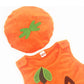 Zhskeuun Newborn Baby Boys Girls Halloween Avocado/Pumpkin/Dinosaur Costumes Halloween Cosplay (Baby Pumpkin Outfit, 3-6 Months)