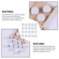 Kisangel 100Pcs Toy Rattle Box Repair 15MM Pet Baby Toy Noise Maker Insert Squeaker for Pet Toy Animal Puppet Doll Accessories W