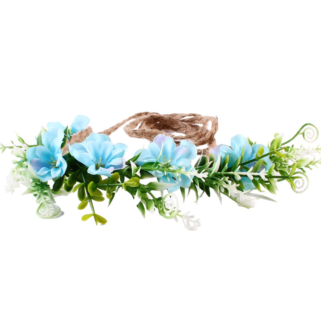Enakshi Newborn Baby Girls Toddler Kid Flower Garland Headband Accessories Style 2|Clothing Shoes & Accessories | Kids Clothing 