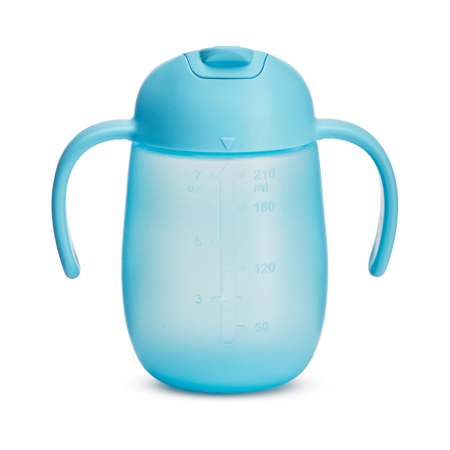 Munchkin Simple Clean Trainer Sippy Cup With Handles, 6+ Months, 7 Ounce, Blue/Green
