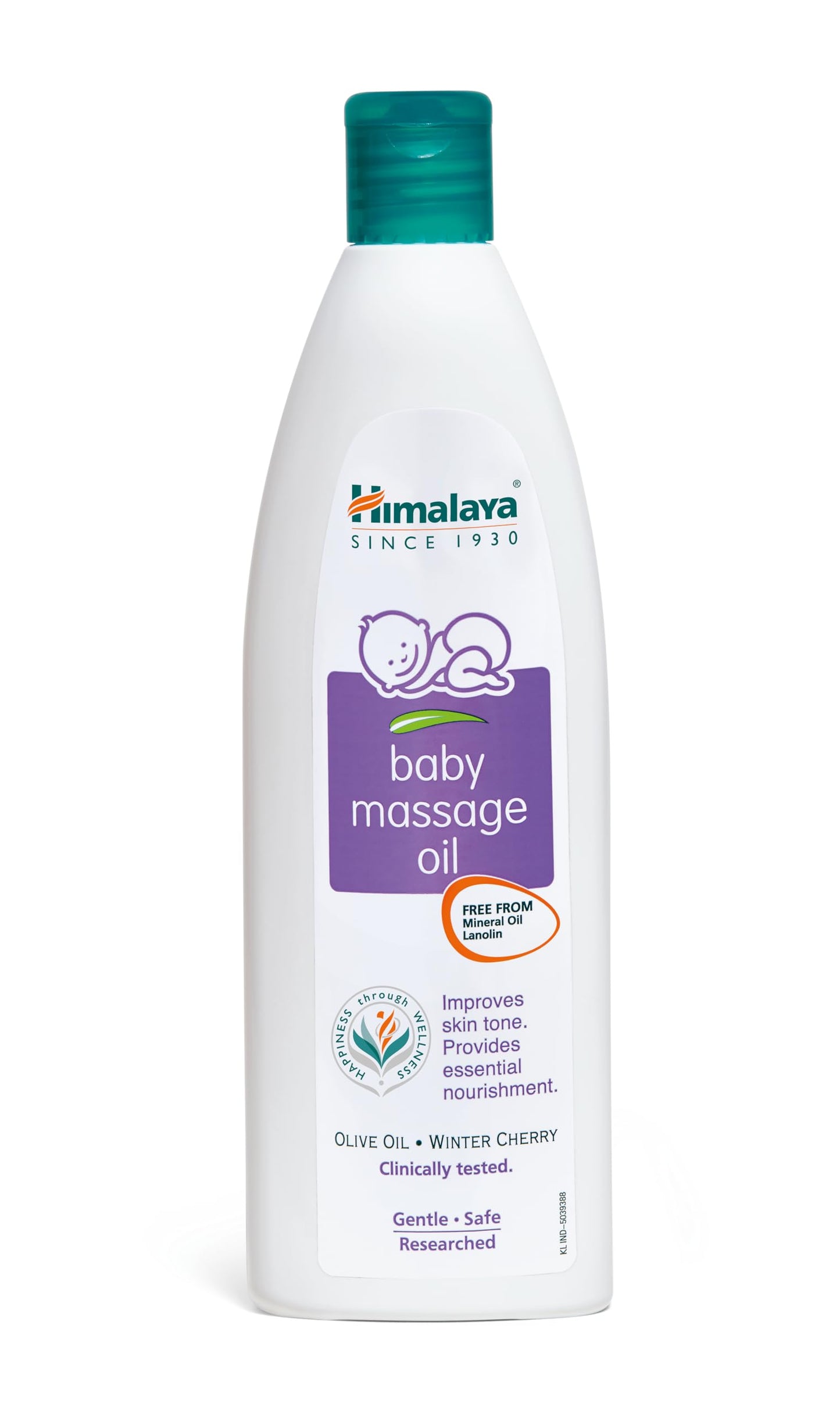 Himalaya Baby Massage Oil For Strong Bones & Muscles  200Ml | No.1 Doctor Prescribed