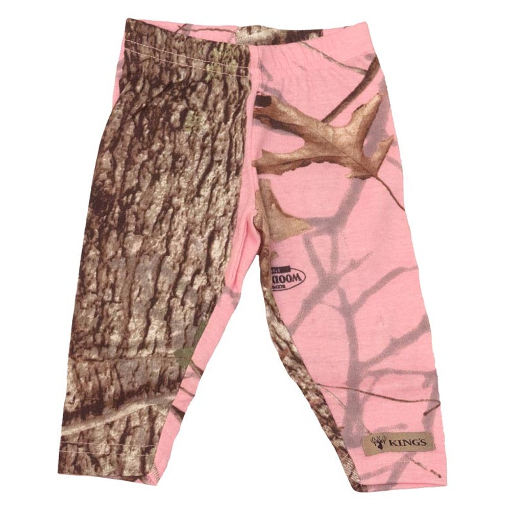 King'S Camo - Infant Toddler Leggings - Woodland Pink