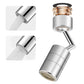 Universal Splash Filter Faucet 720 Rotating Faucet Extender Aerator With 2 Water Outlet Modes,All Copper Material,Suitable For K